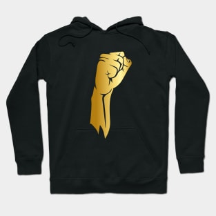 Gold Fist Civil Rights Hoodie